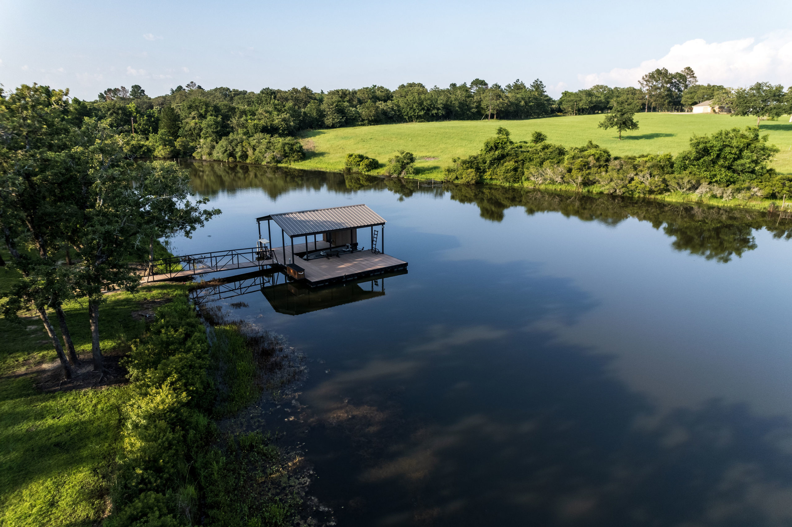 Fish For Stocking Private Ponds and Lakes - Lochow Ranch Pond