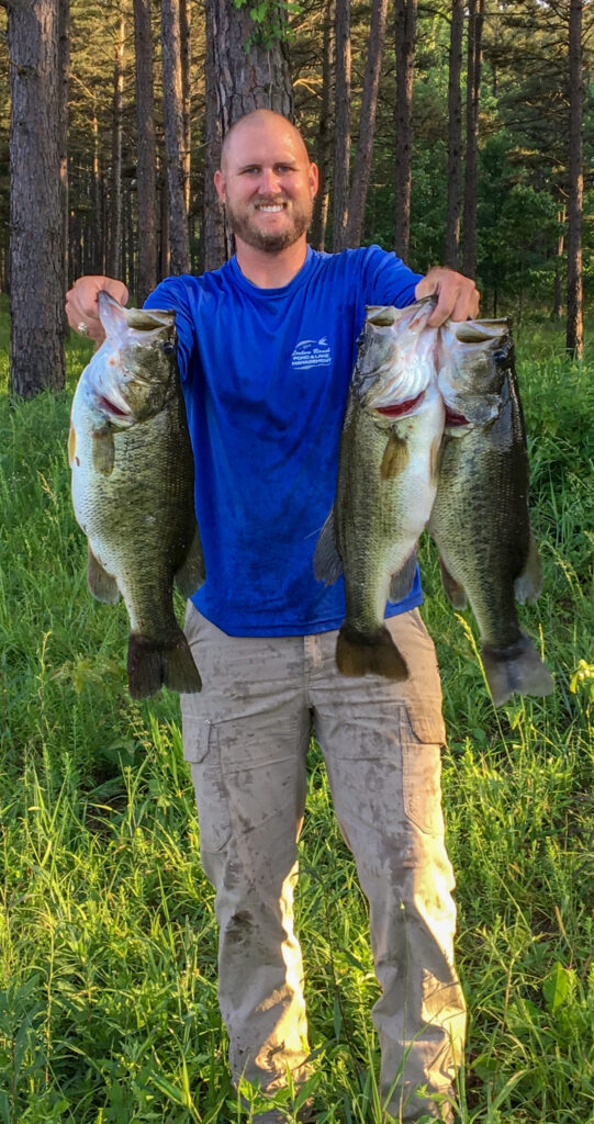 Best fish for pond stocking bass trout Texas Lousiana Arkansas Oklahoma 109 scaled