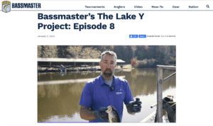 Bassmaster Lake Y project