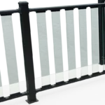 CAT5 aluminum dock feature: engineered railing system