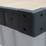 CAT5 aluminum dock feature: finishing trim work