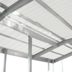 CAT5 aluminum dock feature: rigid roof structure